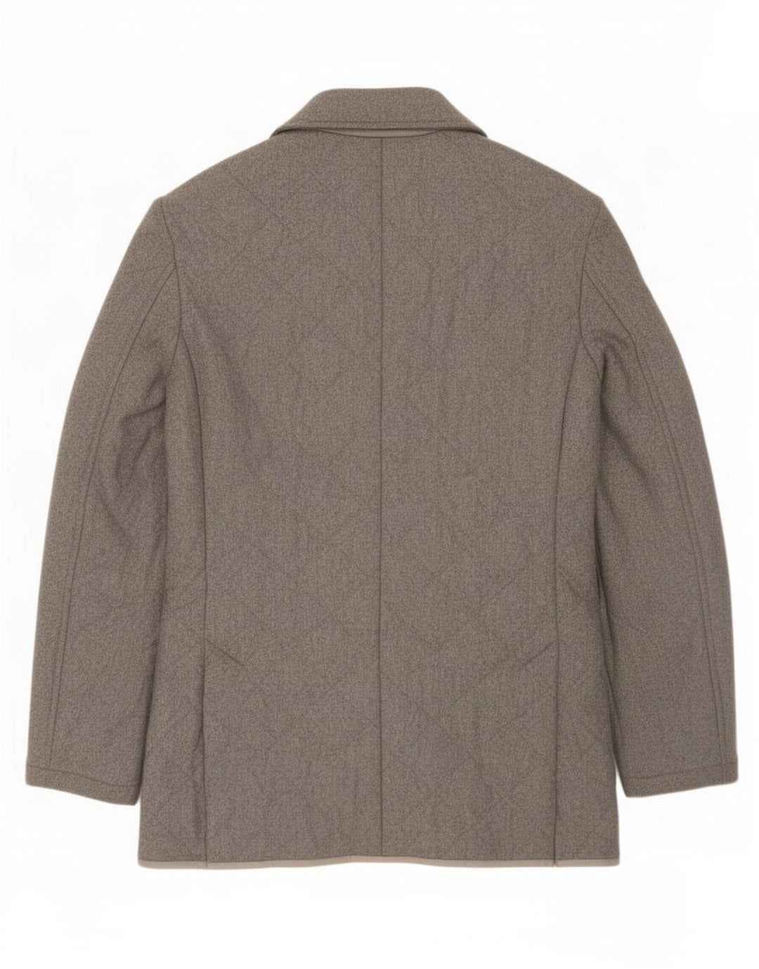 Sartoria Rossi Veste blazer matelassée à 3 boutons pour homme IT 46 Petite laine grise