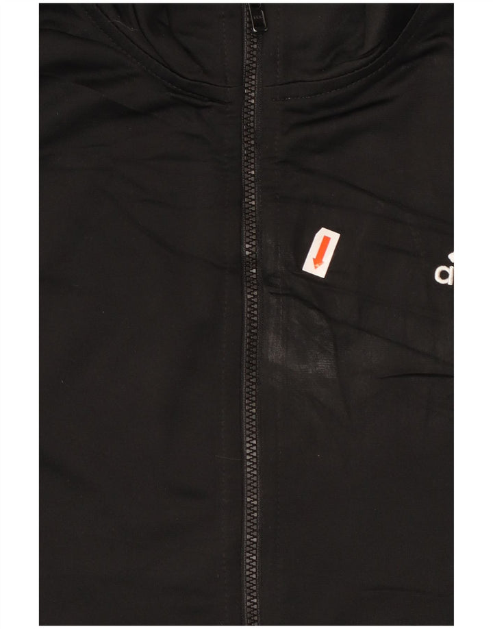 Veste de survêtement Adidas Garçon 13-14 ans Noir Polyester