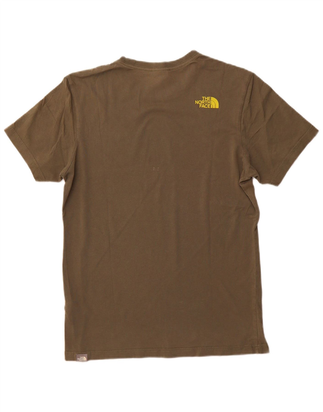 THE NORTH FACE T-Shirt Graphique Homme Petit Kaki Coton