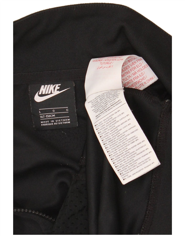 NIKE Veste de survêtement coupe ample pour garçon 12-13 ans Grand Noir