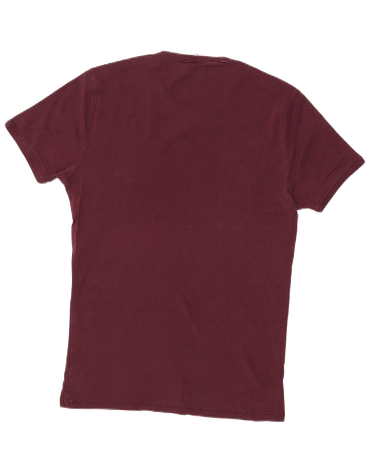 G-STAR T-Shirt Homme Haut Large Coton Bordeaux