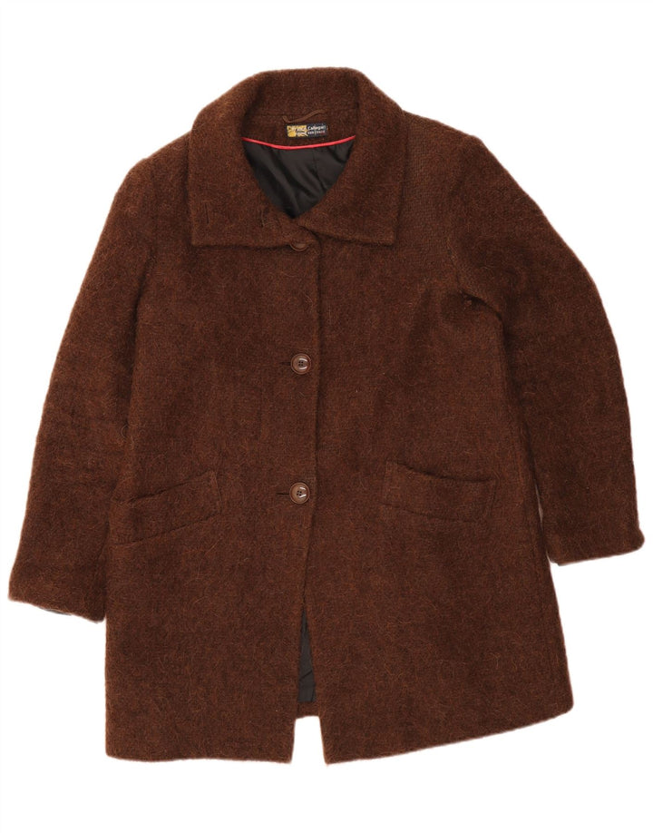 Franco Callegari Manteau Femme EU 38 Laine Marron Moyen