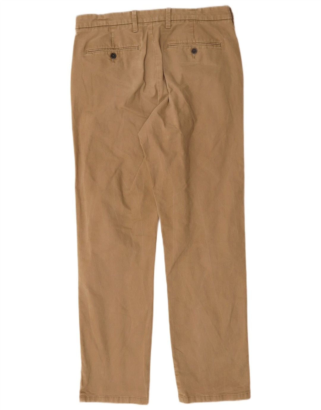 Marks & Spencer Pantalon chino droit coupe droite pour homme W32 L31 Marron