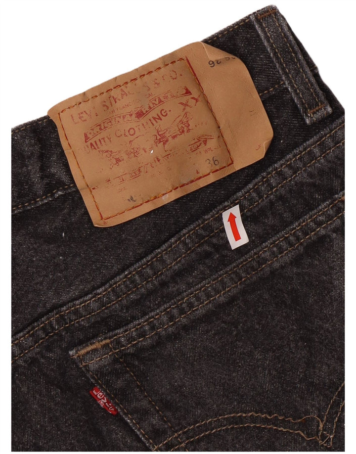 LEVI'S Jean Droit Homme W36 L36 Gris Coton