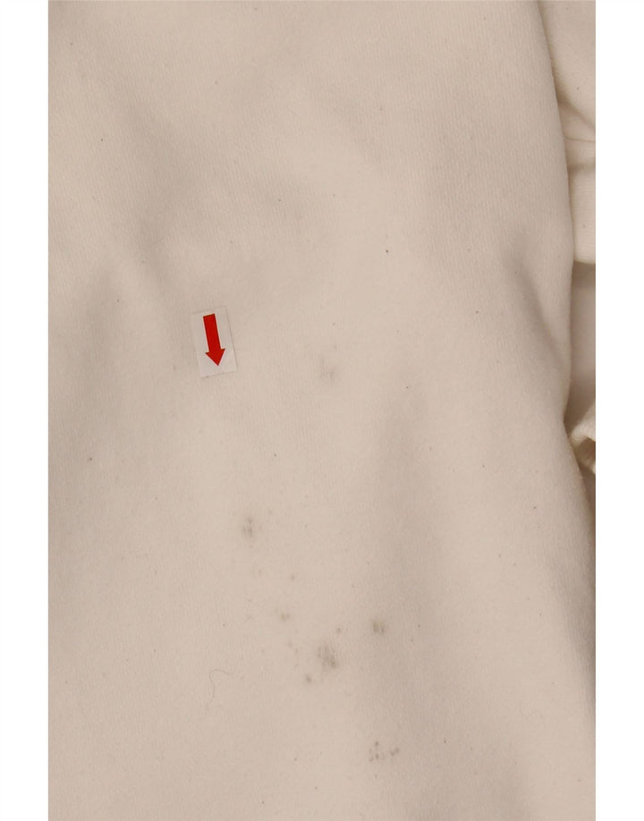 CHAMPION Sweat-shirt surdimensionné graphique pour femme UK 16 Large Blanc