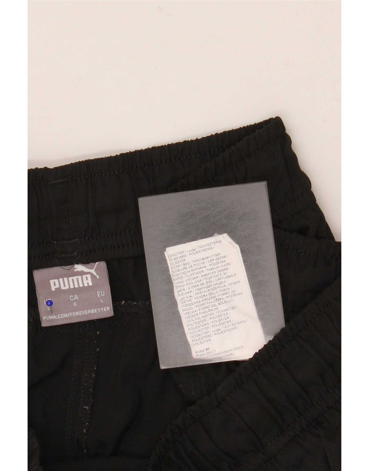 Puma Short de sport pour homme Large Noir Polyester