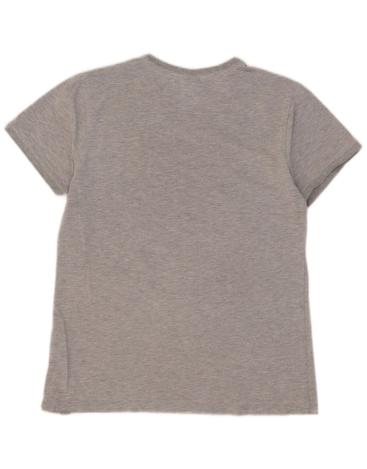 Nike T-Shirt Femme UK 10/12 Gris Moyen