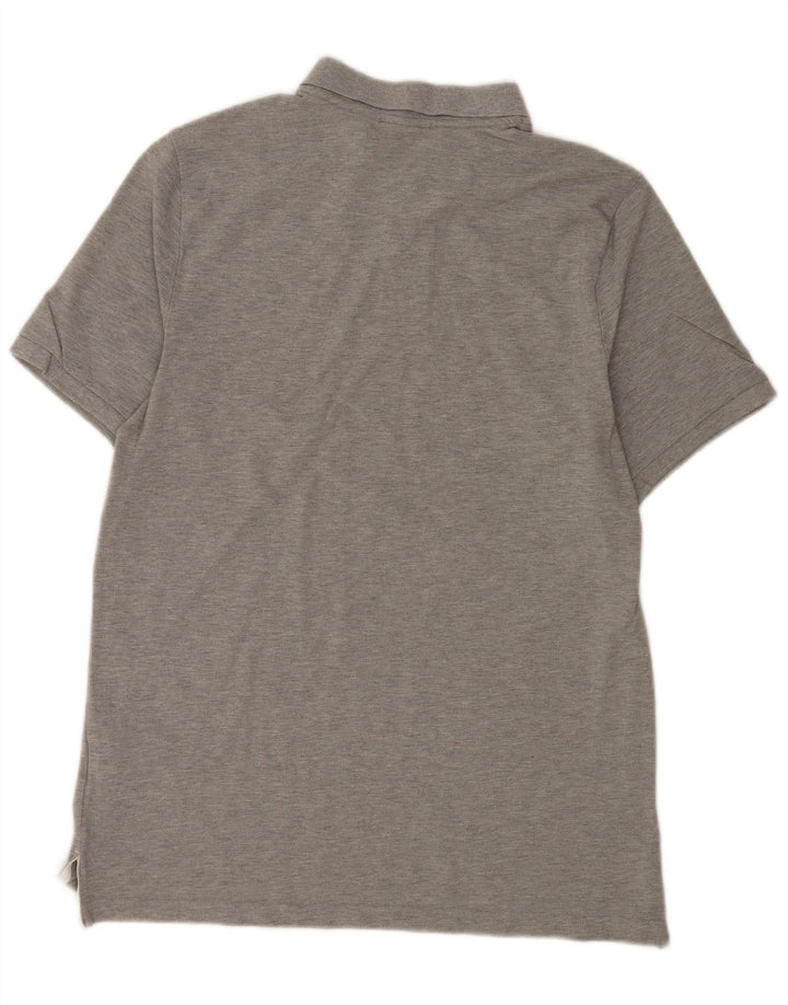 Nike Polo Homme Grand Gris Moucheté Coton