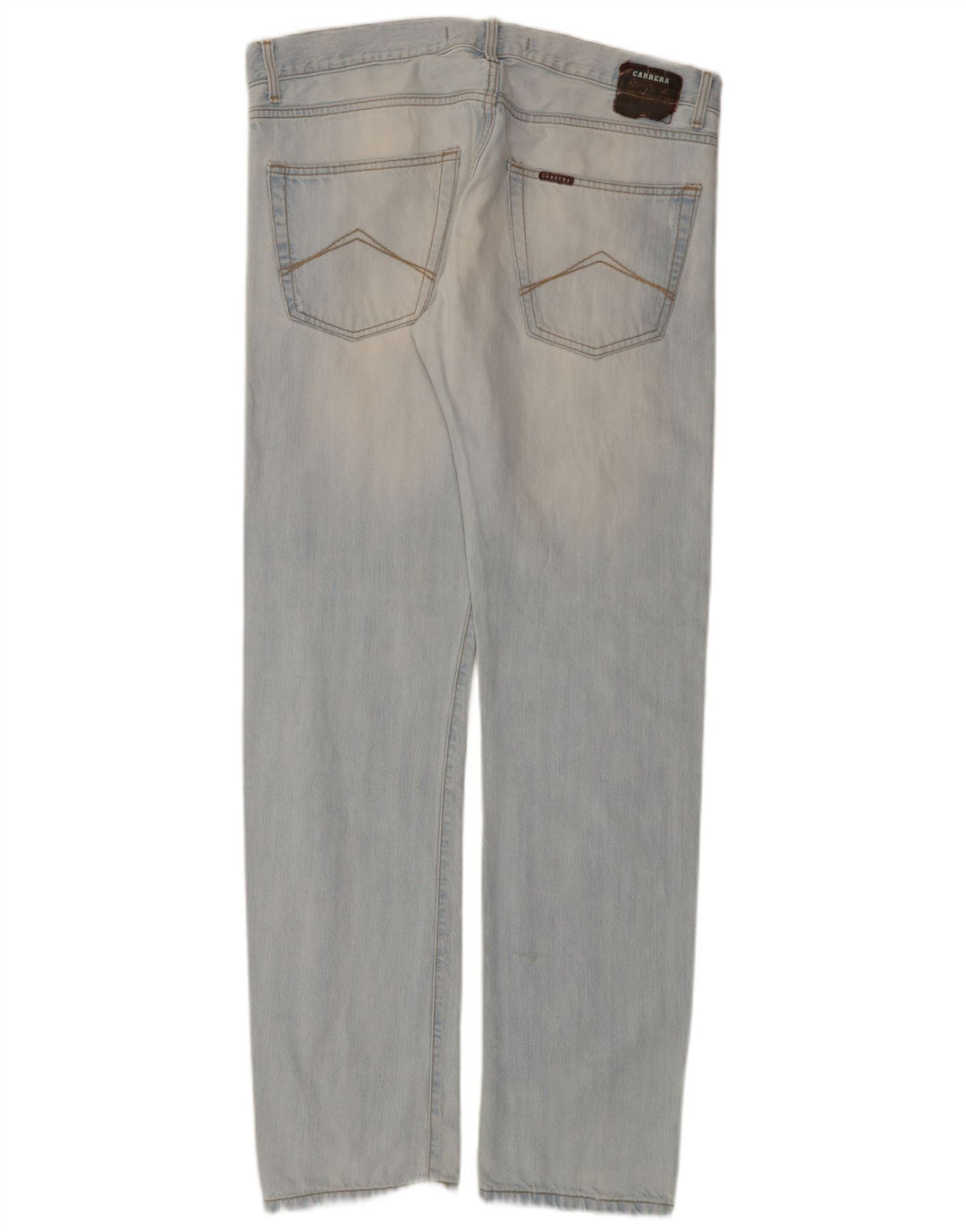 CARRERA Jean Slim 717 vieilli pour homme IT 52 XL W36 L34 Bleu Coton