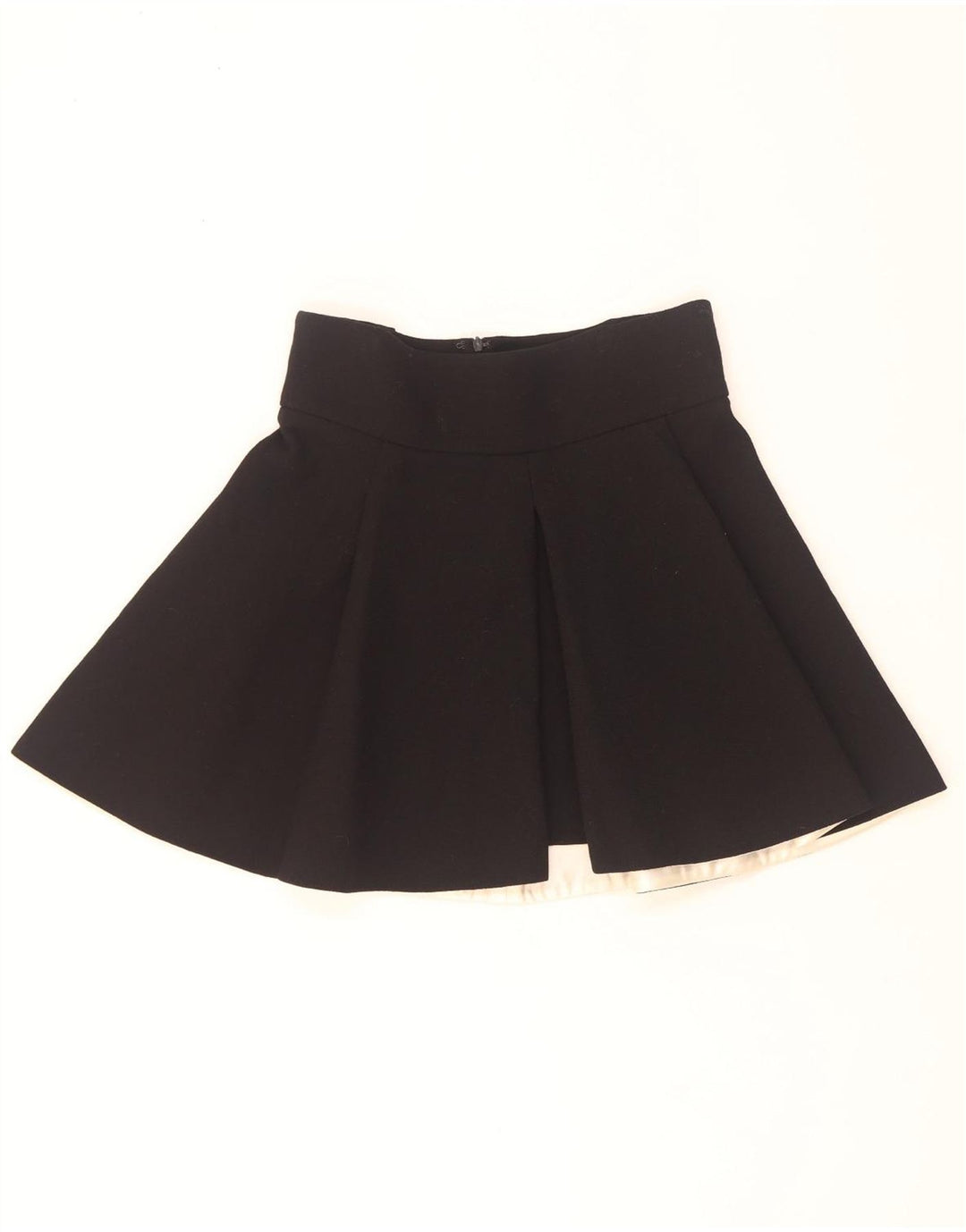 Fausto Puglisi Femme Mini Jupe Plissée W29 Noir Moyen