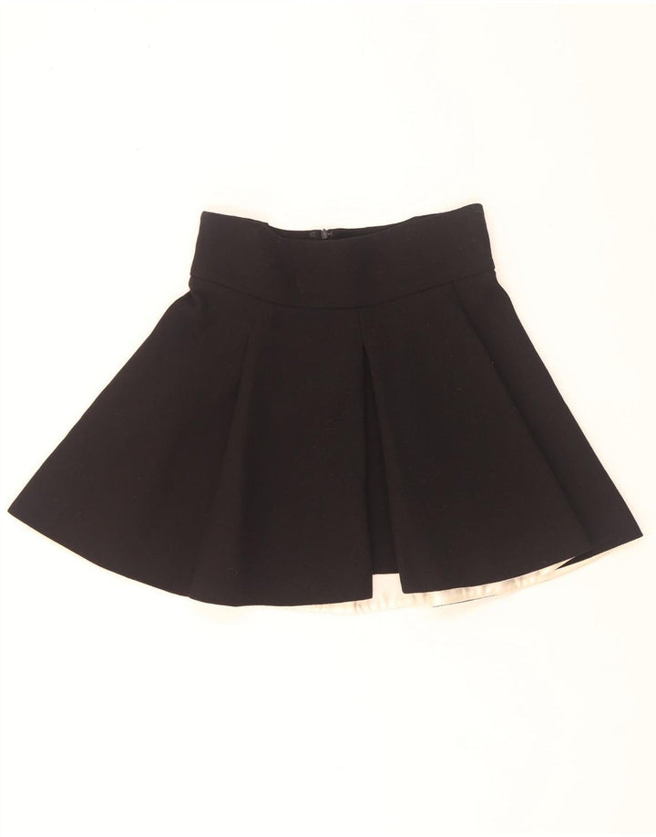 Fausto Puglisi Femme Mini Jupe Plissée W29 Noir Moyen