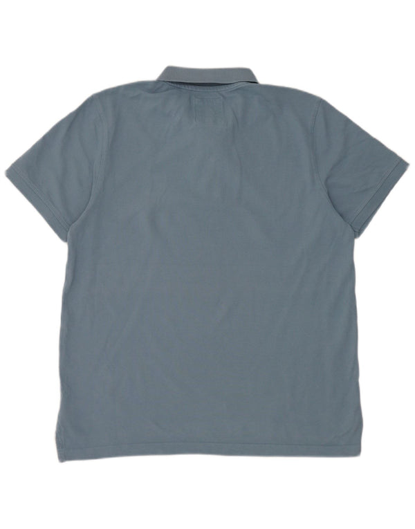 Crew Clothing Polo Homme XL Bleu Coton