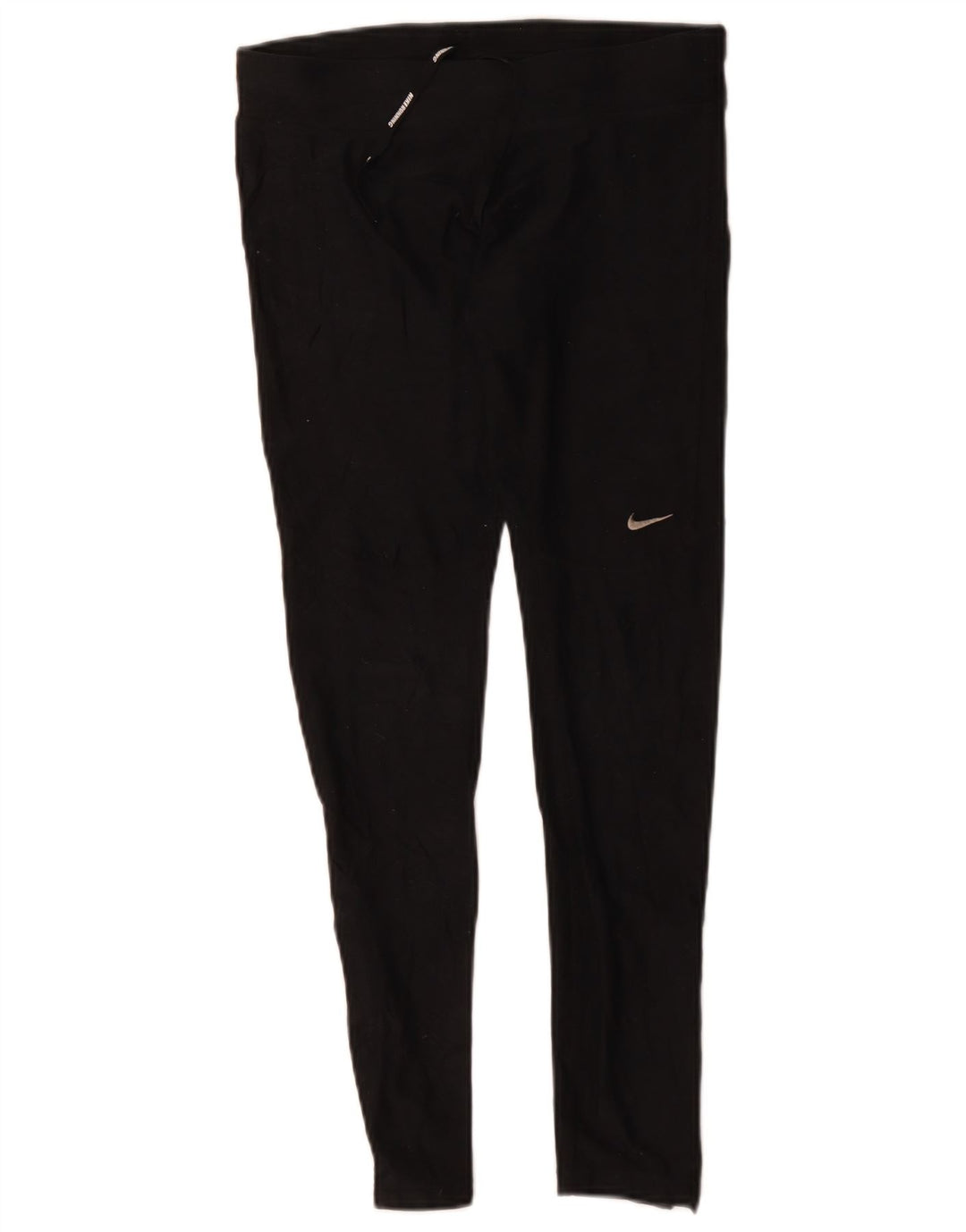 Pantalon de survêtement Nike Dri Fit pour femme UK 10 Small Noir Polyester