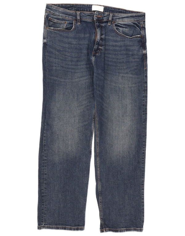 Marks & Spencer Jean droit homme W38 L31 bleu coton