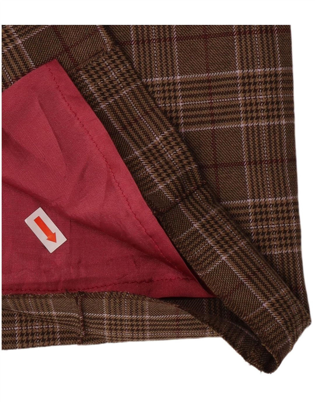 Max & Co. Jupe crayon pour femme IT 38 petit marron à carreaux classique