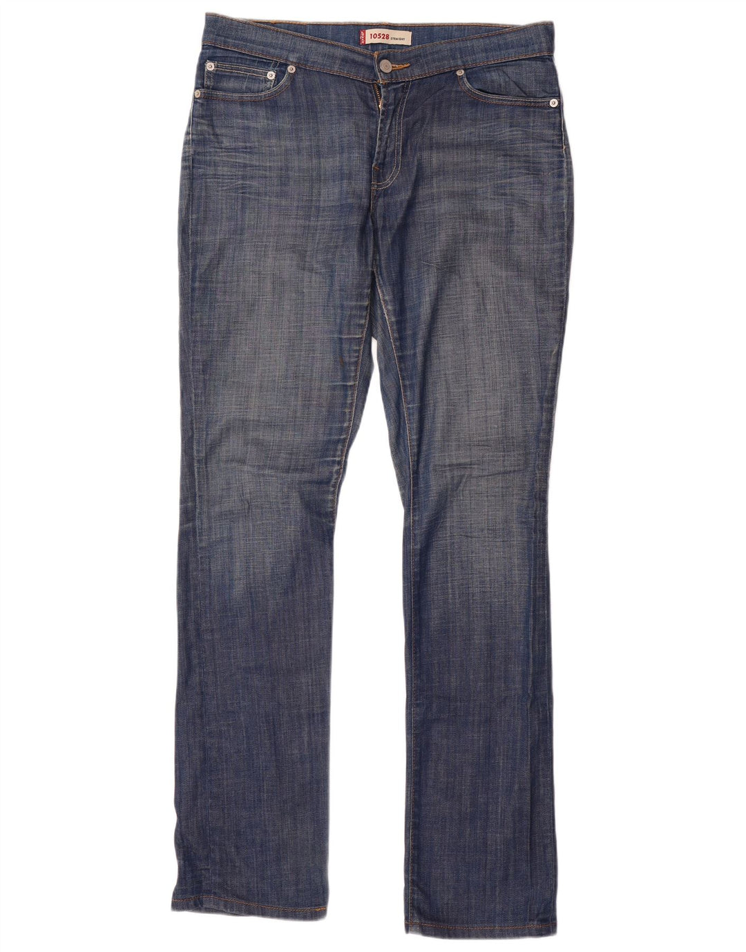 Levi's Jean Droit 528 Femme W32 L34 Bleu Coton