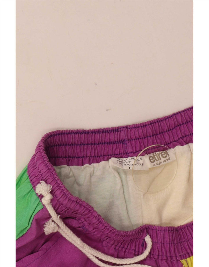 Etirel Short de Bain Garçon 11-12 Ans Large Multicolore Colourblock