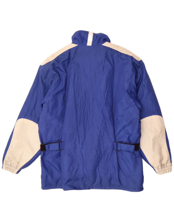 Dainese Veste de course rembourrée pour hommes IT 50 Bleu moyen Colourblock Polyamide