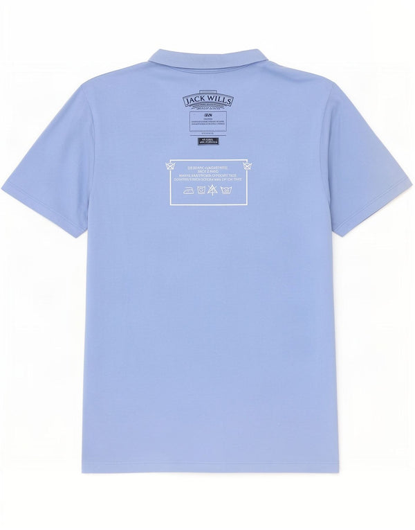 Jack Wills T-shirt graphique coupe classique pour homme, petit, bleu, coton