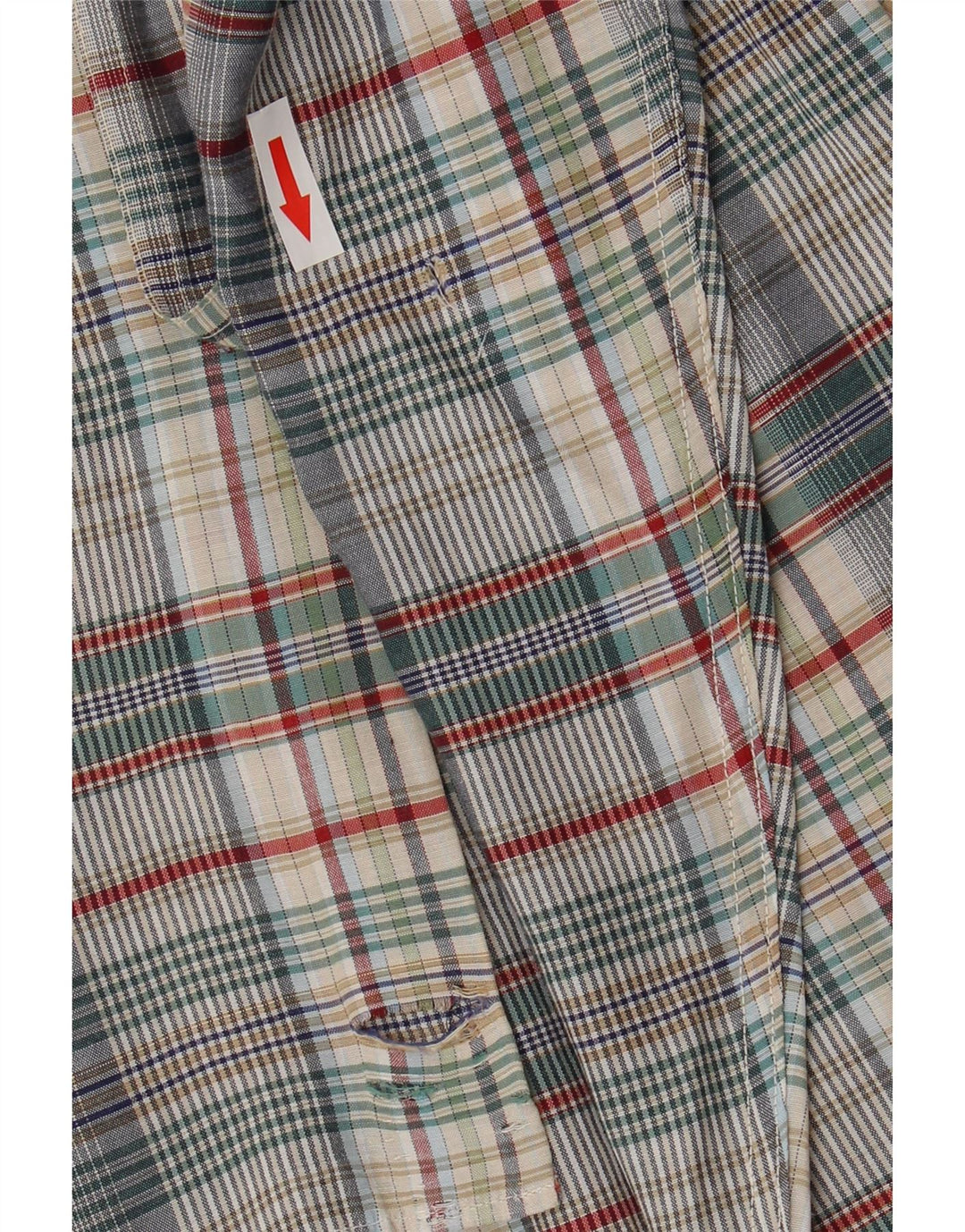 Henry Cottons Chemise en flanelle pour homme Taille 41 16 Grand carreaux multicolores