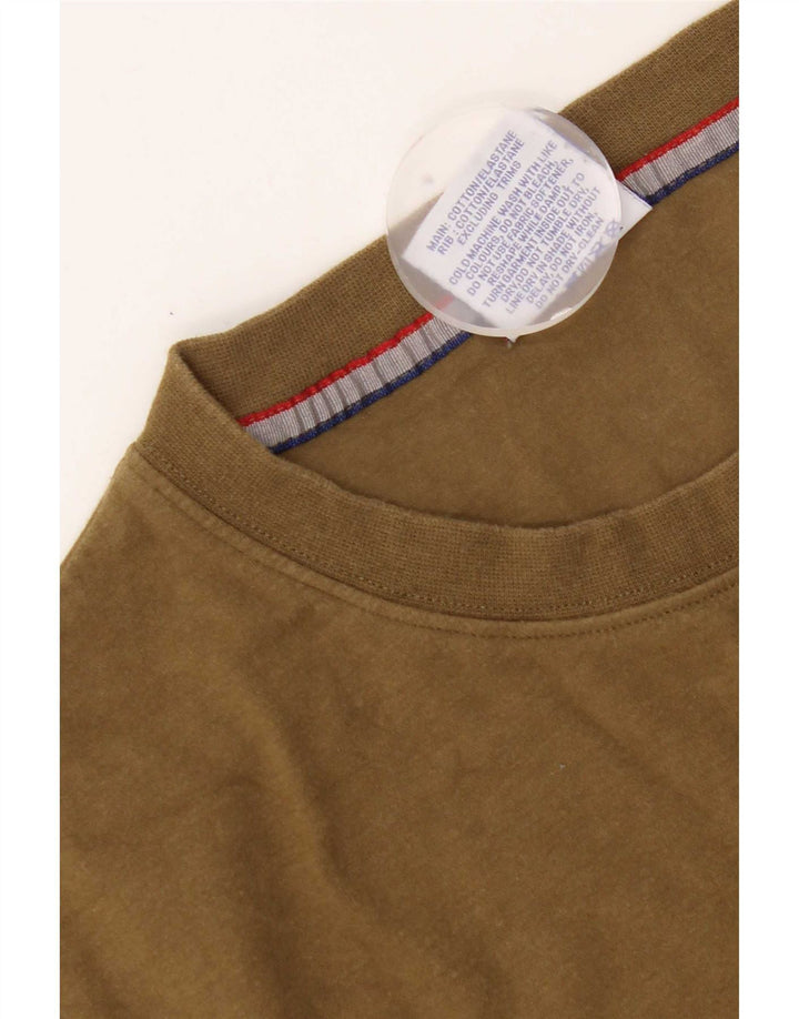 Champion T-Shirt Homme Kaki Moyen Coton