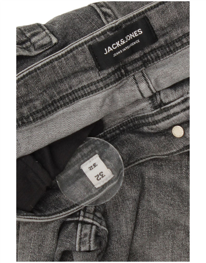 Jack & Jones Jean Slim GLENN W32 L32 Homme Gris Coton
