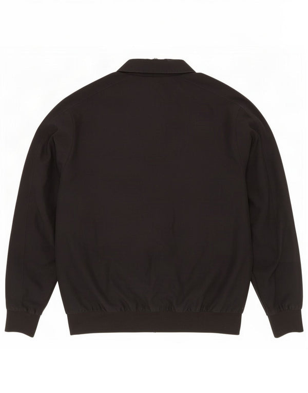 Puma Veste de survêtement graphique pour hommes, grand, noir, polyester