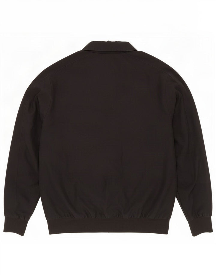 Puma Veste de survêtement graphique pour hommes, grand, noir, polyester