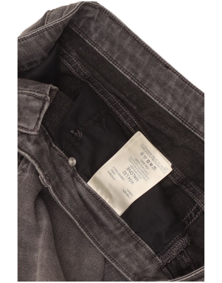 Lee Jean Slim Malone Homme W34 L32 Gris Coton