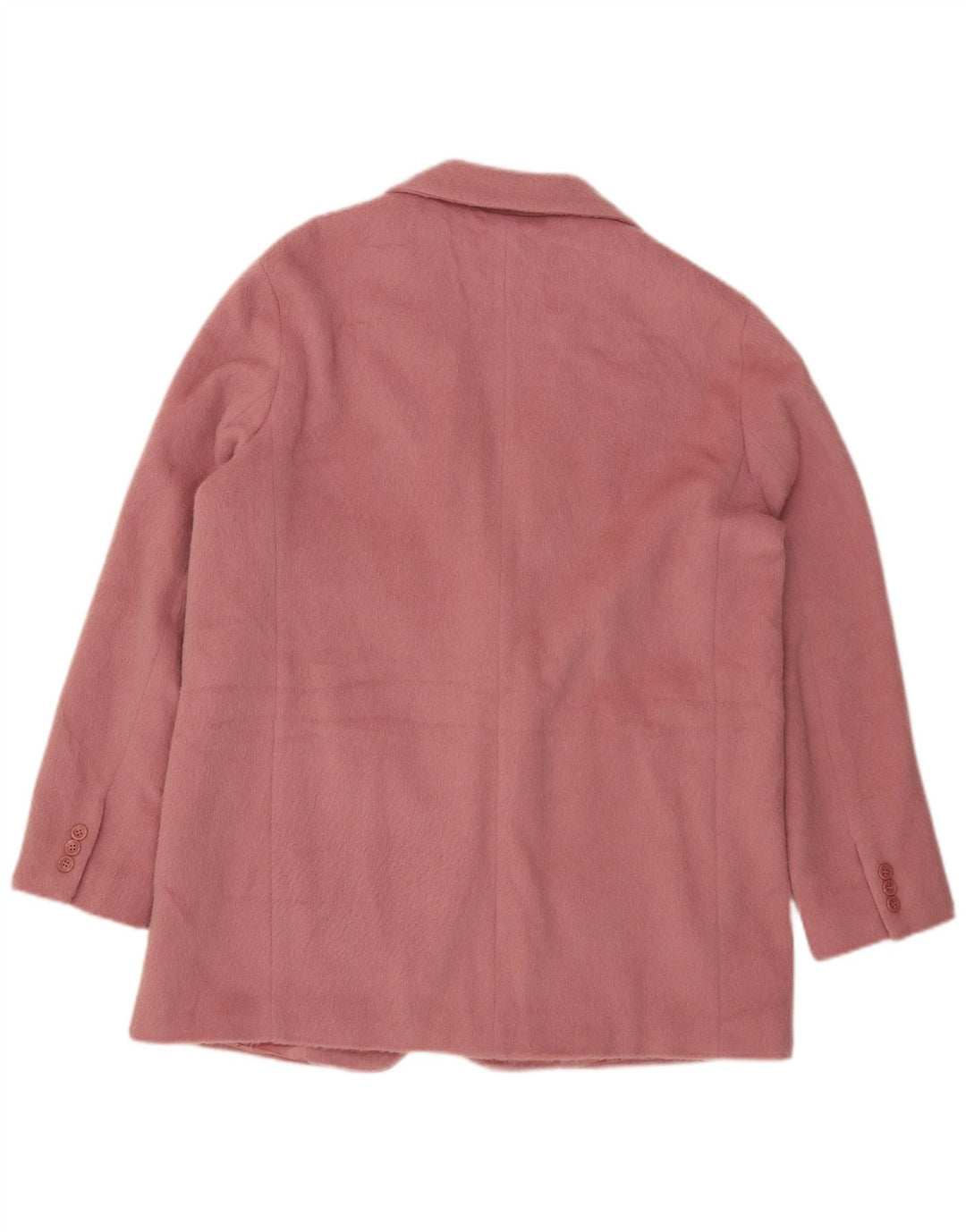 Marella Veste Blazer Longue à 2 Boutons pour Femme IT 48 XL Laine Rose