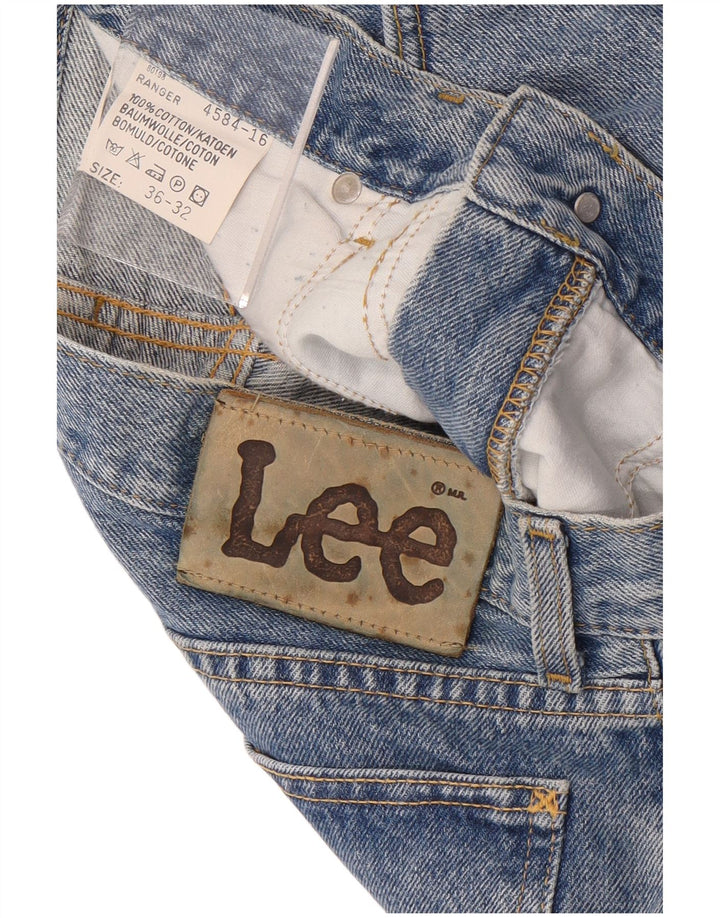 Lee Jean Droit Ranger Homme W36 L32 Bleu Coton