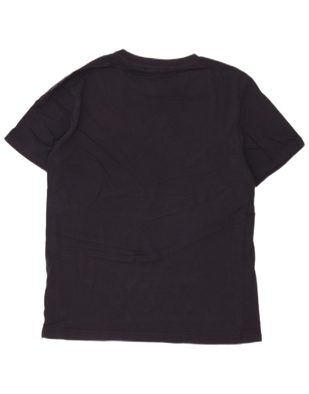 CHAMPION T-Shirt Graphique Homme Bleu Marine Moyen Coton