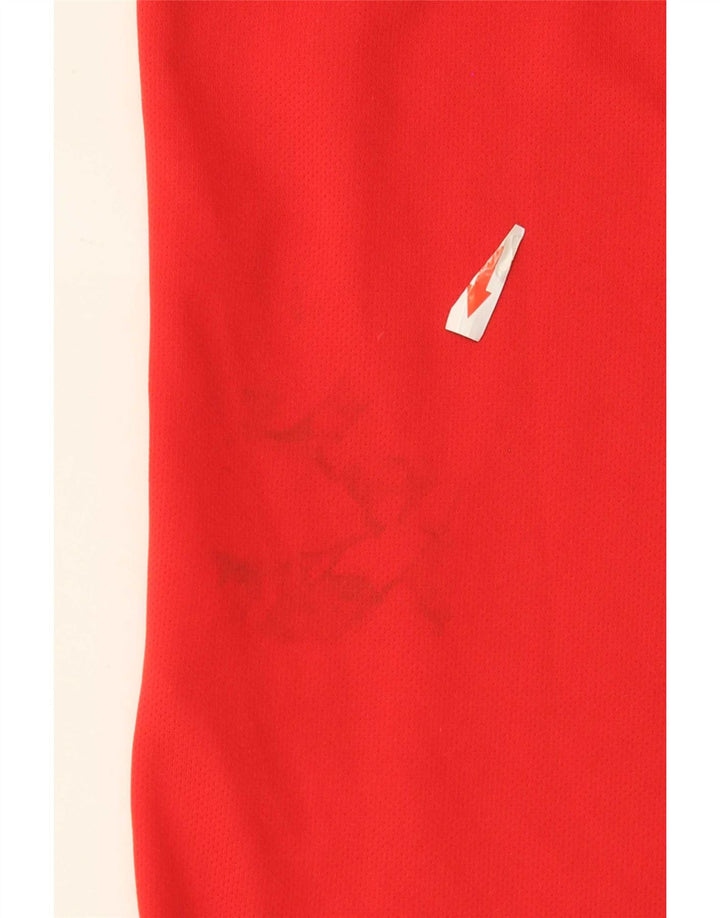 Adidas Homme Climalite T-Shirt Top XL Rouge Polyester