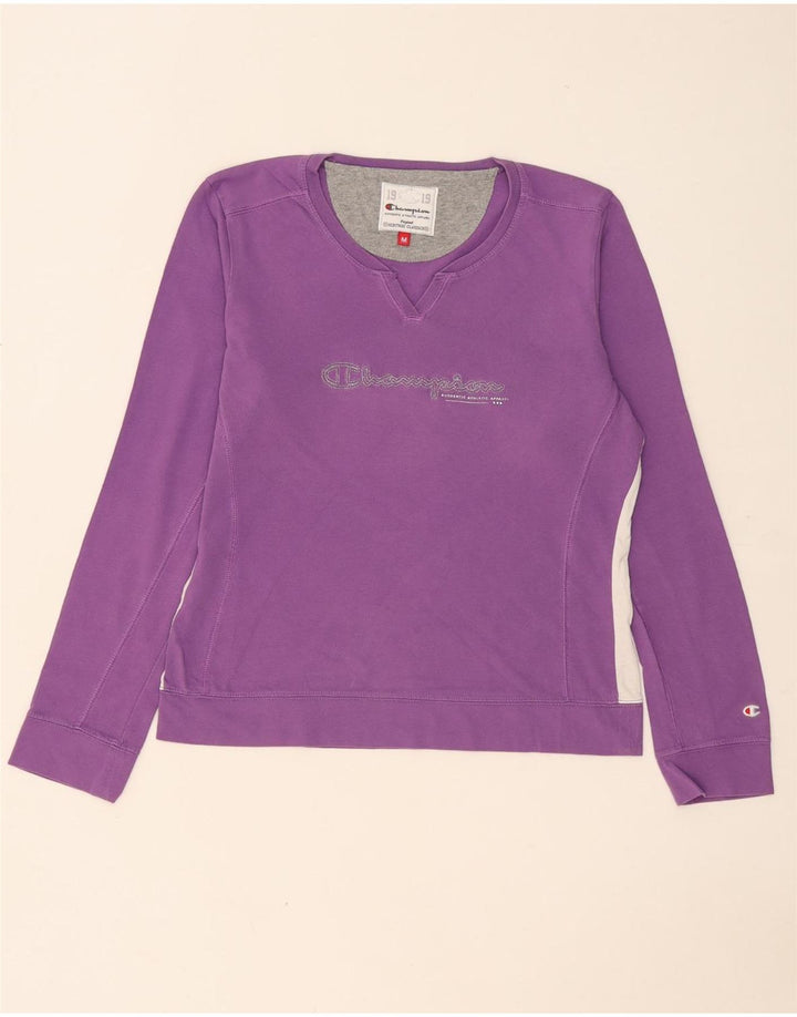 Champion Sweat-shirt Heritage Classics pour femme UK 14 Violet moyen