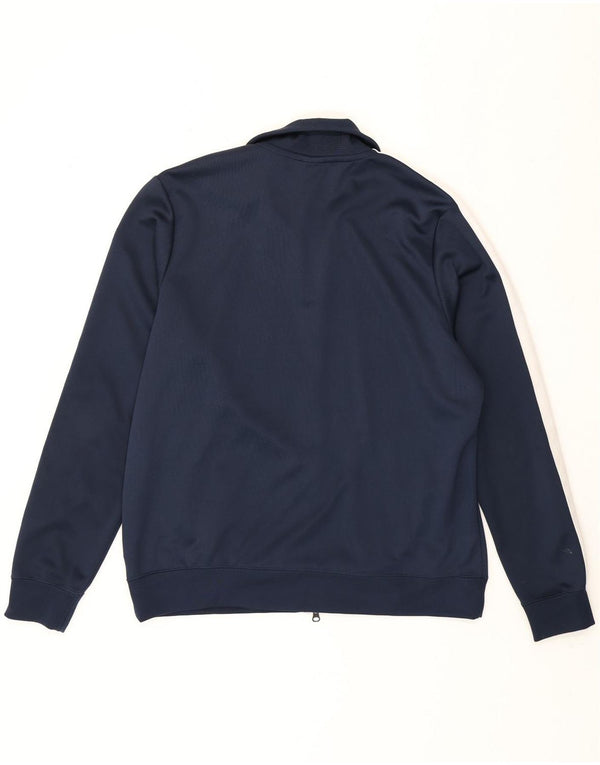 Nike Veste de survêtement pour homme XL Bleu marine Colorblock Polyester