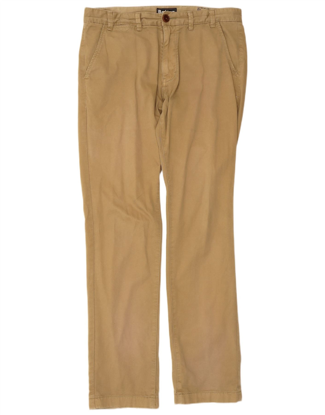 Barbour Pantalon Chino Droit Homme W34 L34 Beige