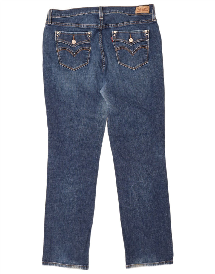 Levi's Jean Droit 505 Femme W32 L32 Bleu Coton