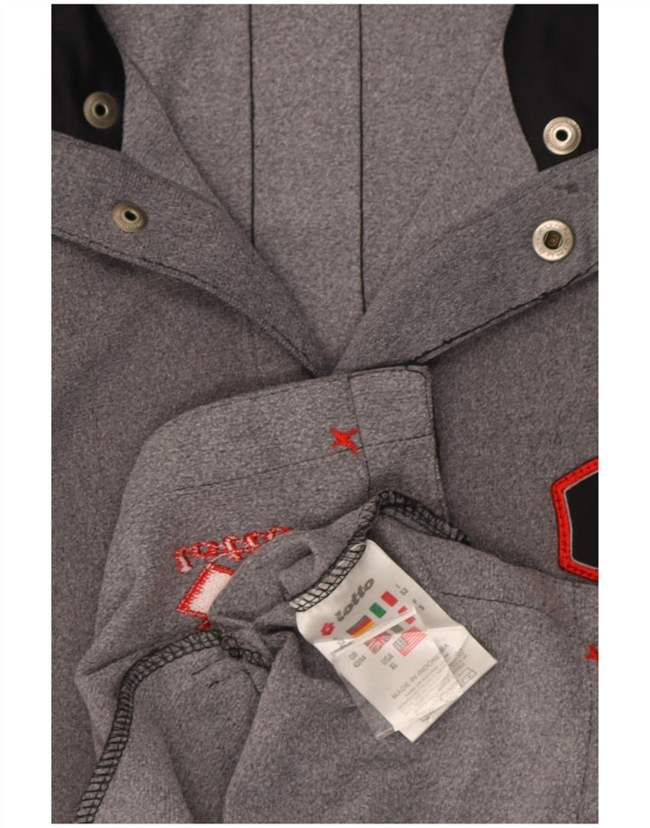 Lotto Veste de survêtement pour homme UK 42/44 XL Gris Colorblock Polyester