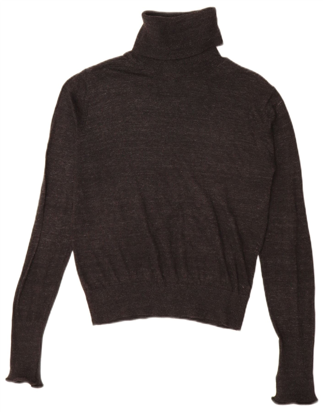 Zara Pull col roulé pour femme UK 10 Petit Gris