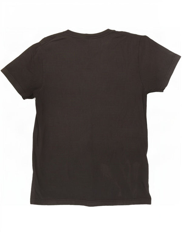 Adidas T-shirt graphique pour homme en coton noir moyen
