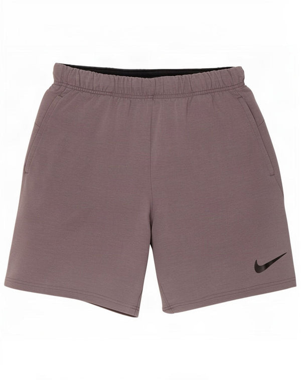 Nike Short de Sport Dri Fit Homme Gris Moyen Viscose