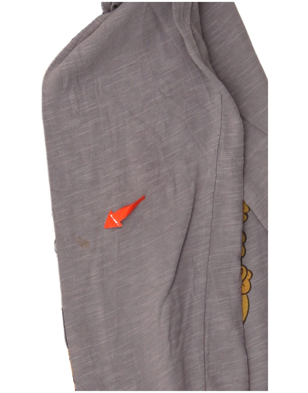 BENETTON Haut à Manches Longues Fille Disney Graphic 13-14 Ans Gris Moucheté