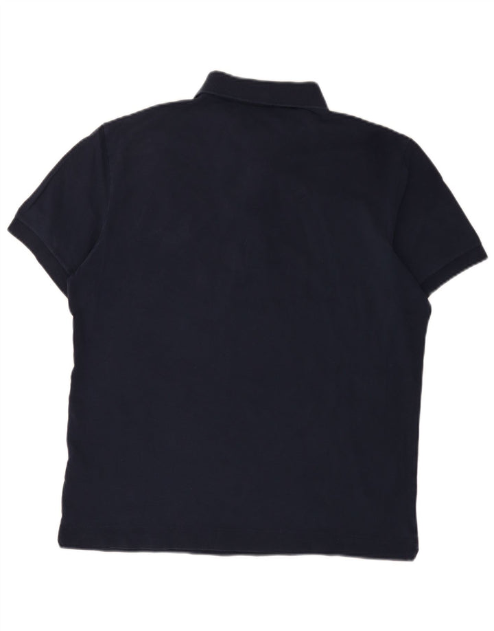 Lacoste Polo coupe classique pour homme Taille 4 Bleu marine moyen