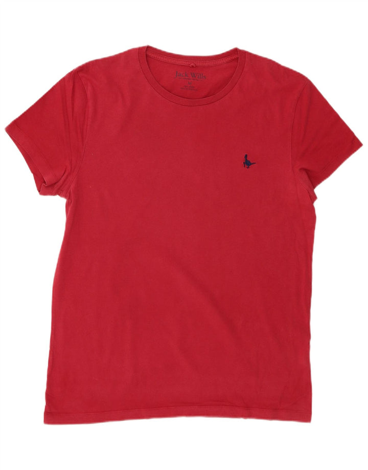 JACK WILLS T-Shirt Homme Rouge Moyen Coton