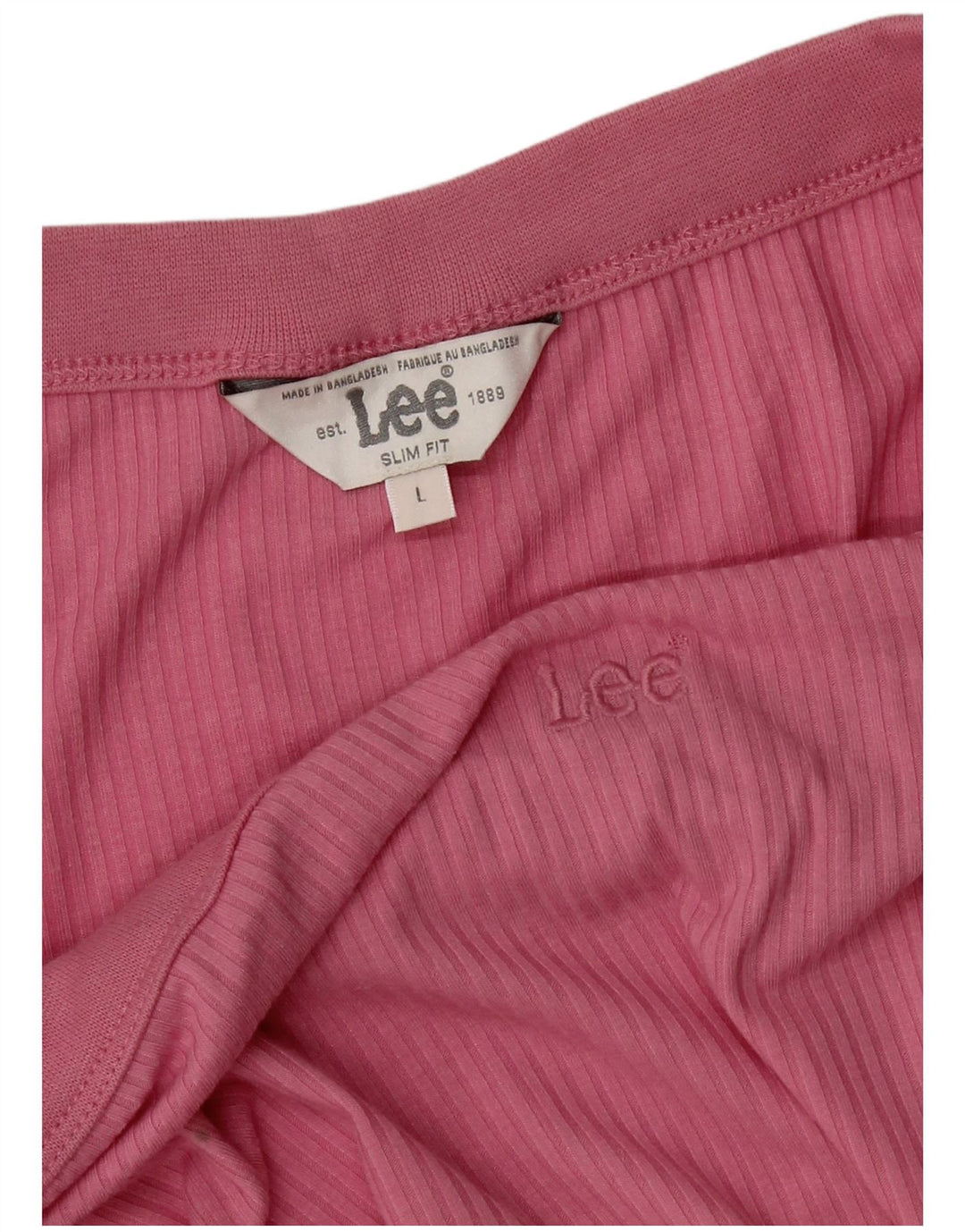 Lee Haut court à épaules dénudées pour femme UK 14 Large Rose