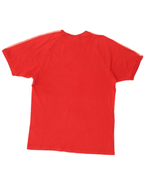 Adidas T-Shirt Homme Top Rouge Moyen Coton