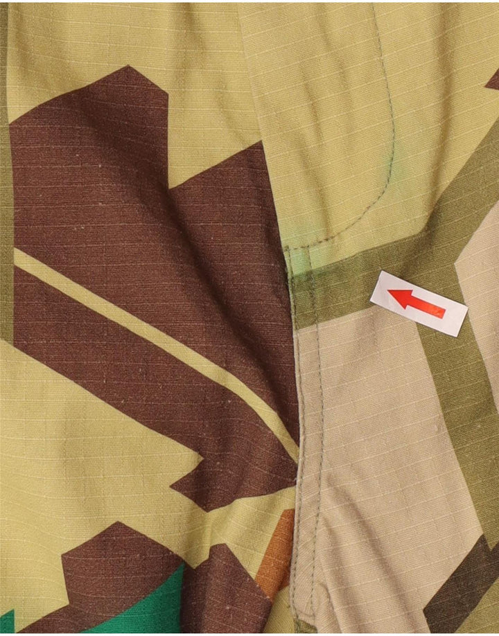 Pantalon Cargo Homme Vintage Moyen W32 L28 Coton Géométrique Multicolore