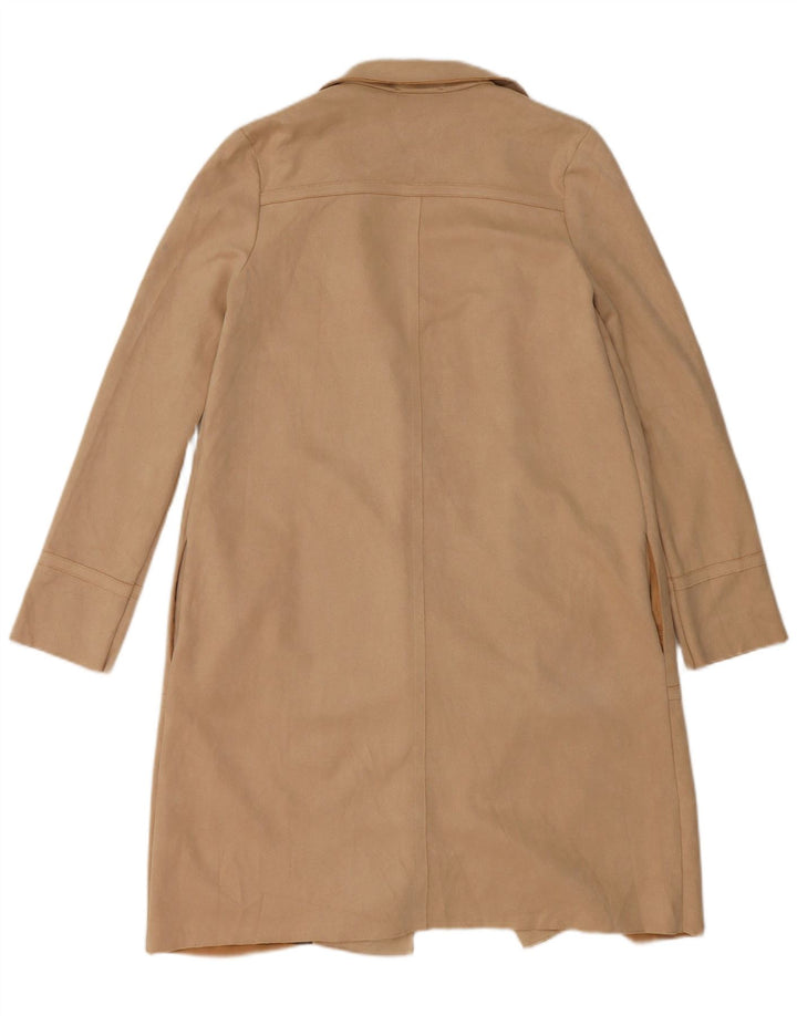 Zara Manteau Femme UK 10 Petit Beige