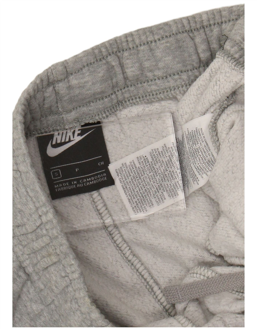 NIKE Pantalon de survêtement pour homme Pantalon de jogging Petit Gris Coton