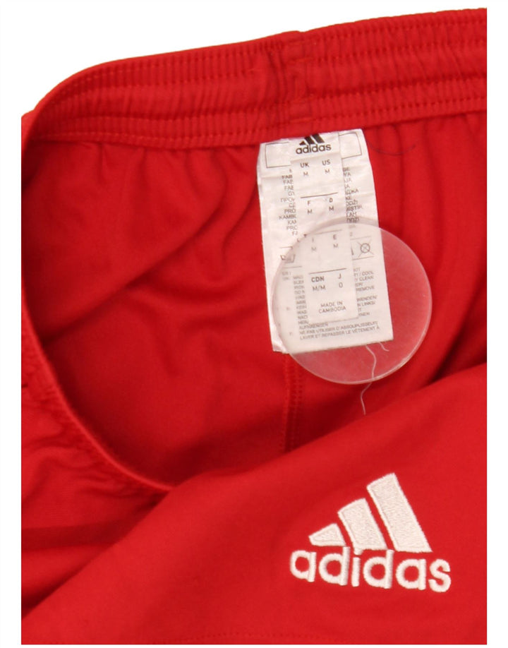Adidas Short de sport pour homme Rouge moyen Polyester Sports